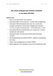 Plan nadzoru pedagogicznego - strona 1 z 12